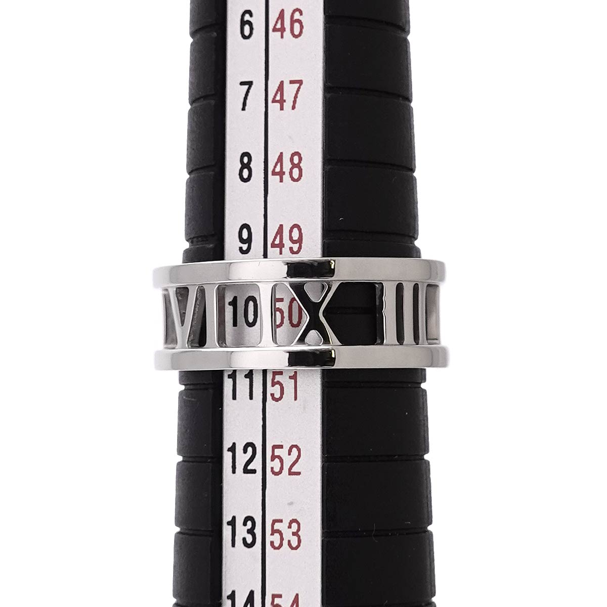 Atlas Ring 18K White Gold 750 size5.25(US)