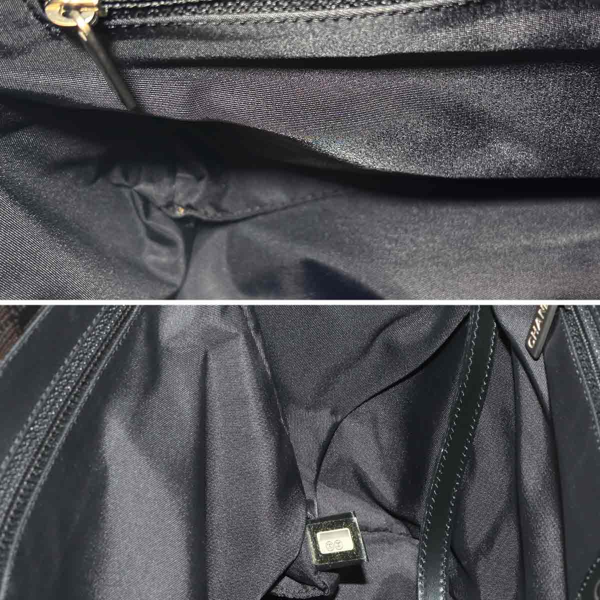 New Travel Line Tote PM Bag Nylon Jacquard Leather Brown A20457