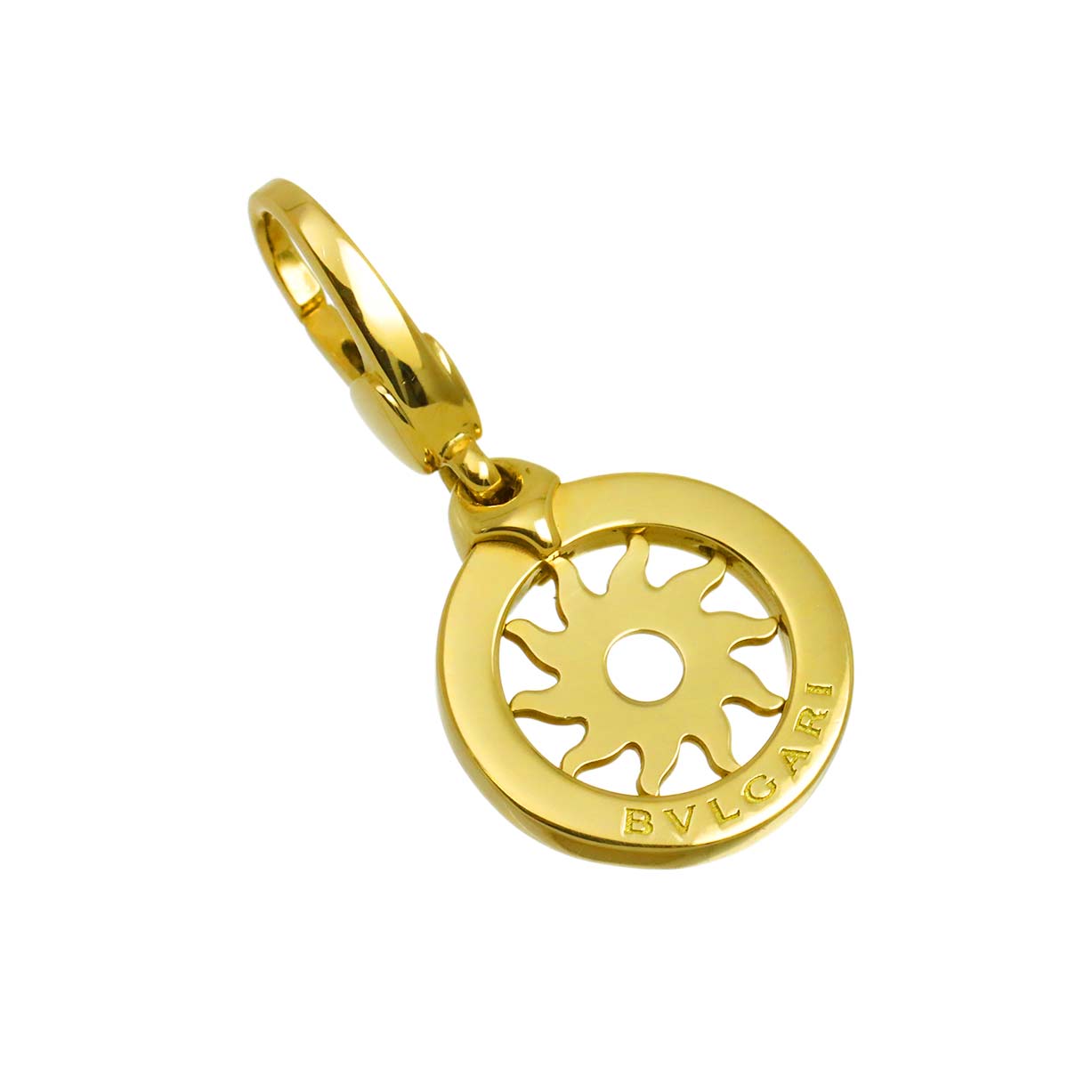 Tondo Pendant Top 18K YG 750