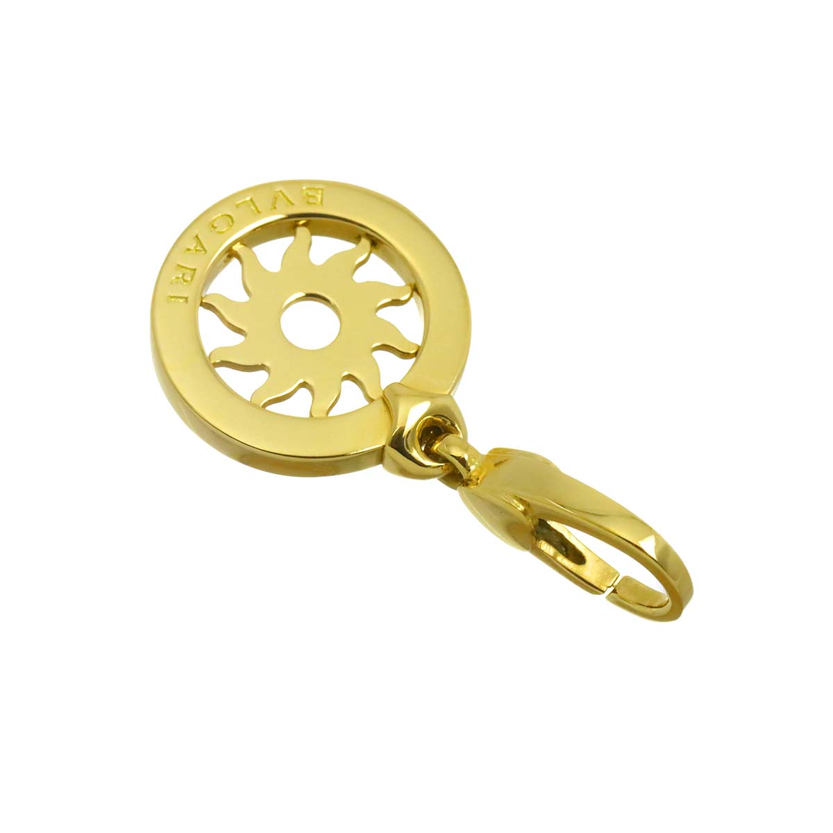 Tondo Pendant Top 18K YG 750