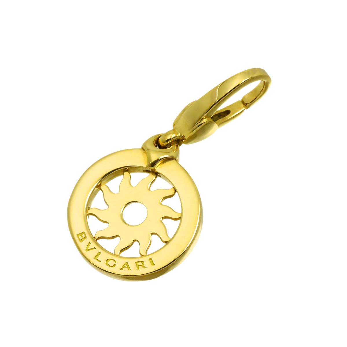 Tondo Pendant Top 18K YG 750