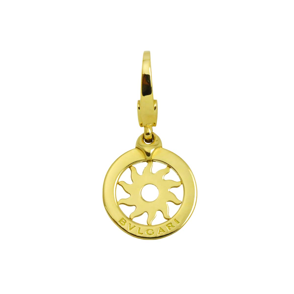 Tondo Pendant Top 18K YG 750