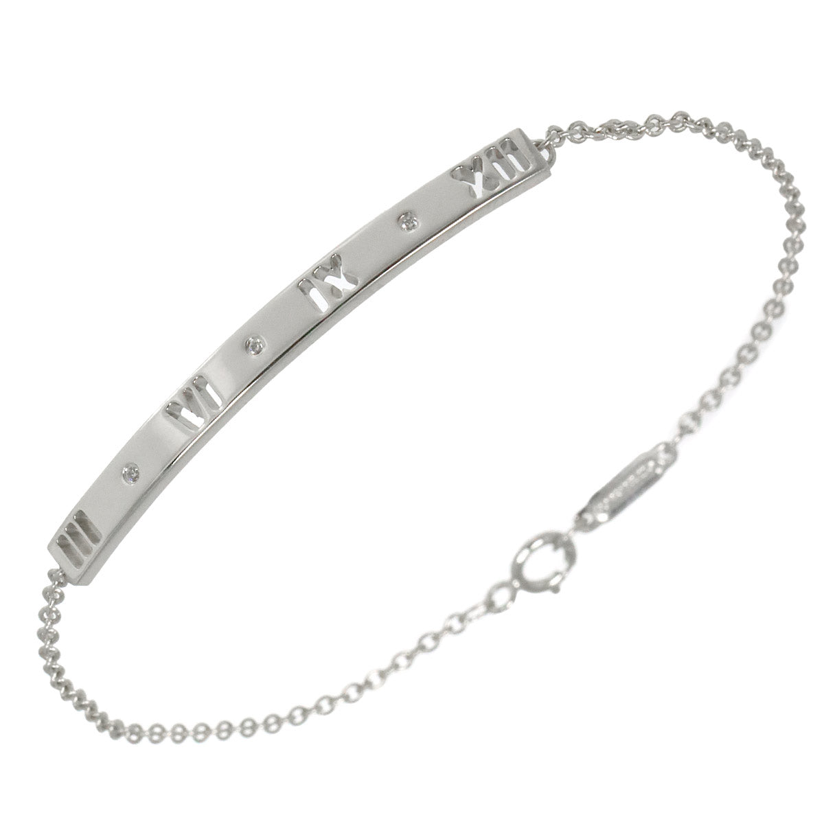 Atlas Diamond Bracelet 18K White Gold 750