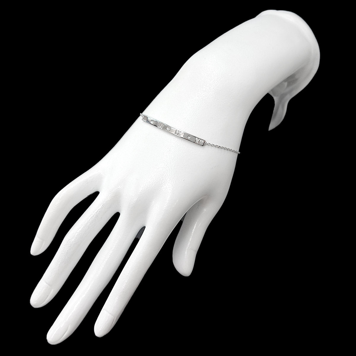 Atlas Diamond Bracelet 18K White Gold 750