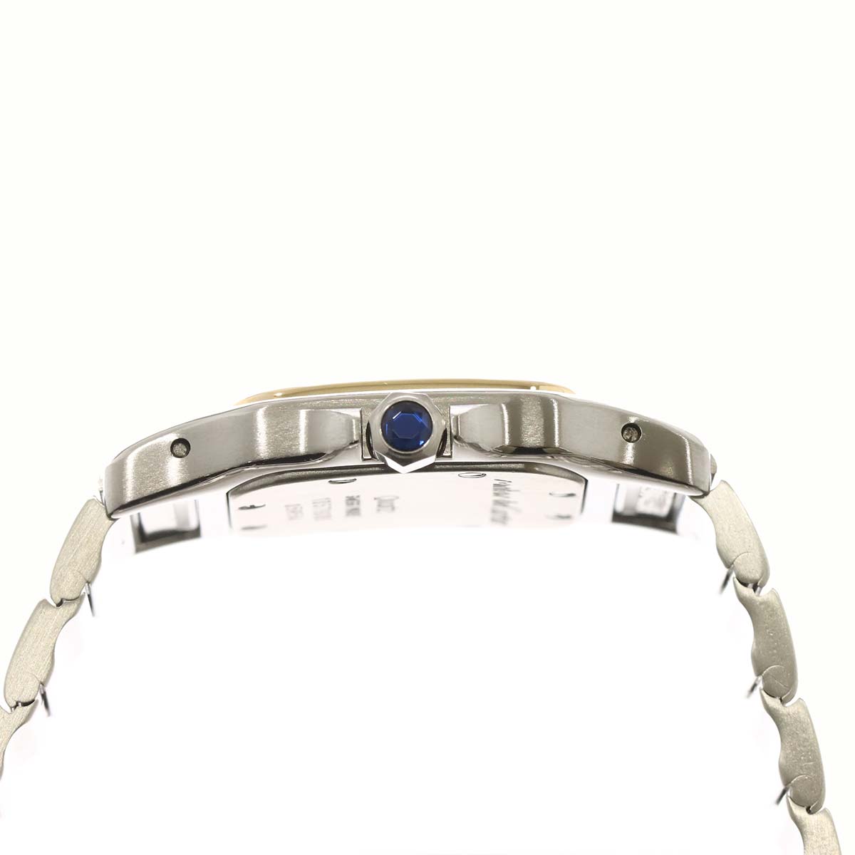 Santos Galbee W20012C4 750 YG Cream Dial Ladies Watch
