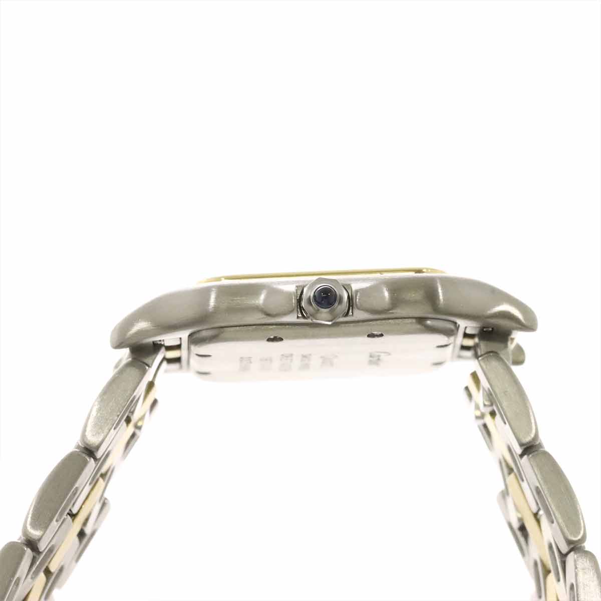 Panthere MM 1Row W25028B5 YG Quartz Date Cream Dial Boys