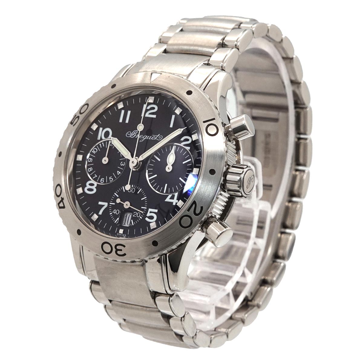 Type XX Trans atlantic 4820 Date Automatic Black Dial Ladies