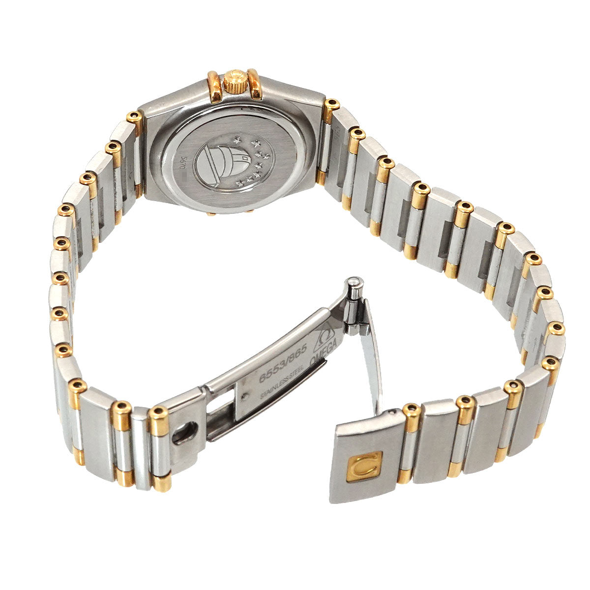 Constellation Mini 1262 70 YG White Shell Dial Ladies