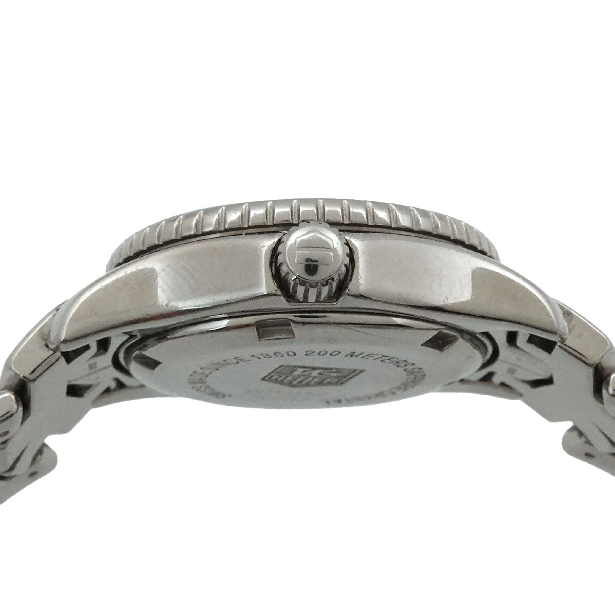LINK WJ1313-0 Date Quartz White Shell Dial Ladies Watch