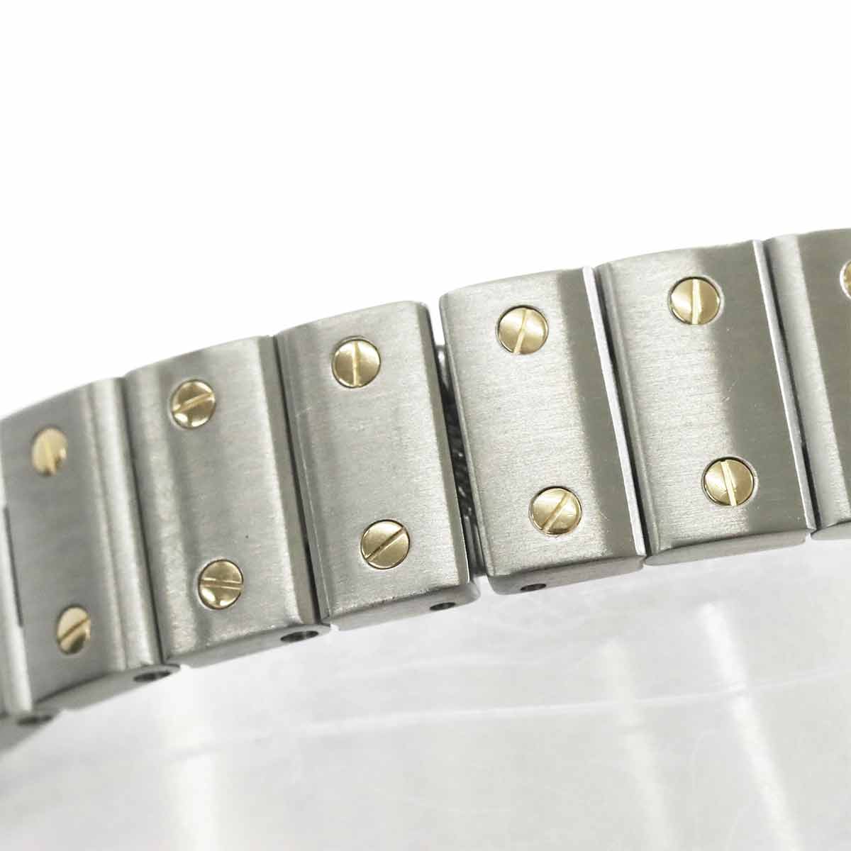 Santos Galbee W20012C4 750 YG Cream Dial Ladies Watch