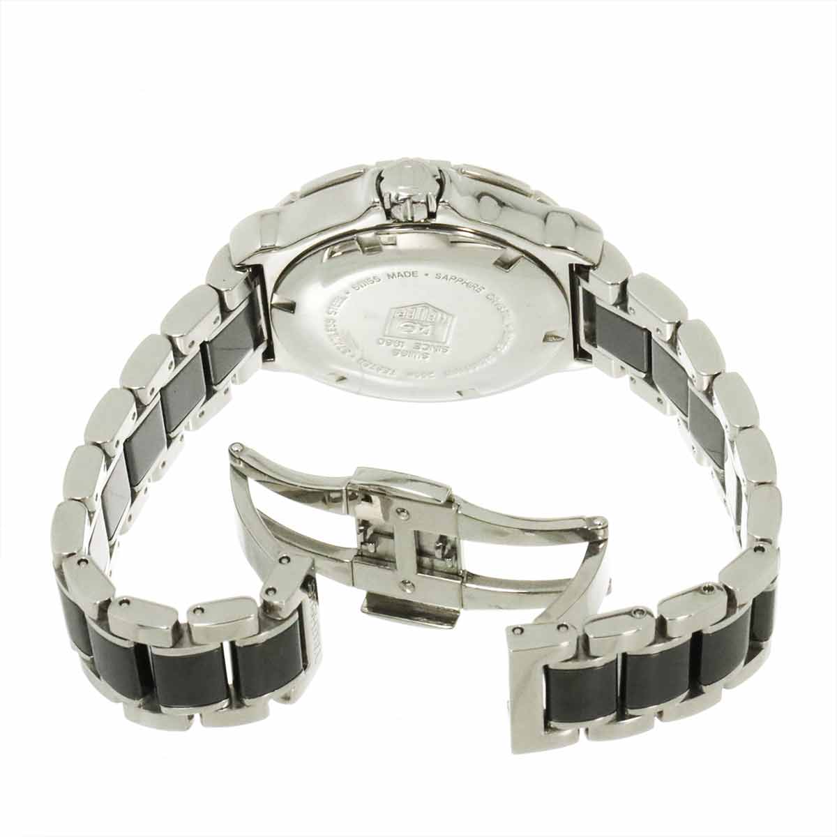 Formula 1 WAH1219 Quartz 11P Bezel Diamond Black Dial Ladies