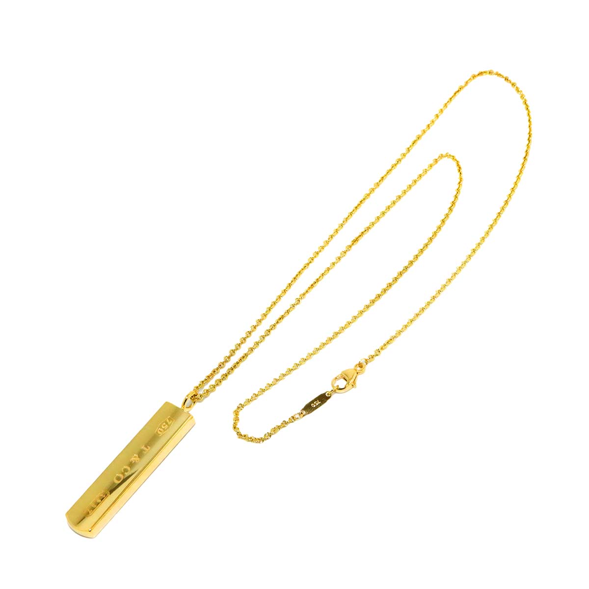 1837 bar Necklace 18K Yellow Gold 750