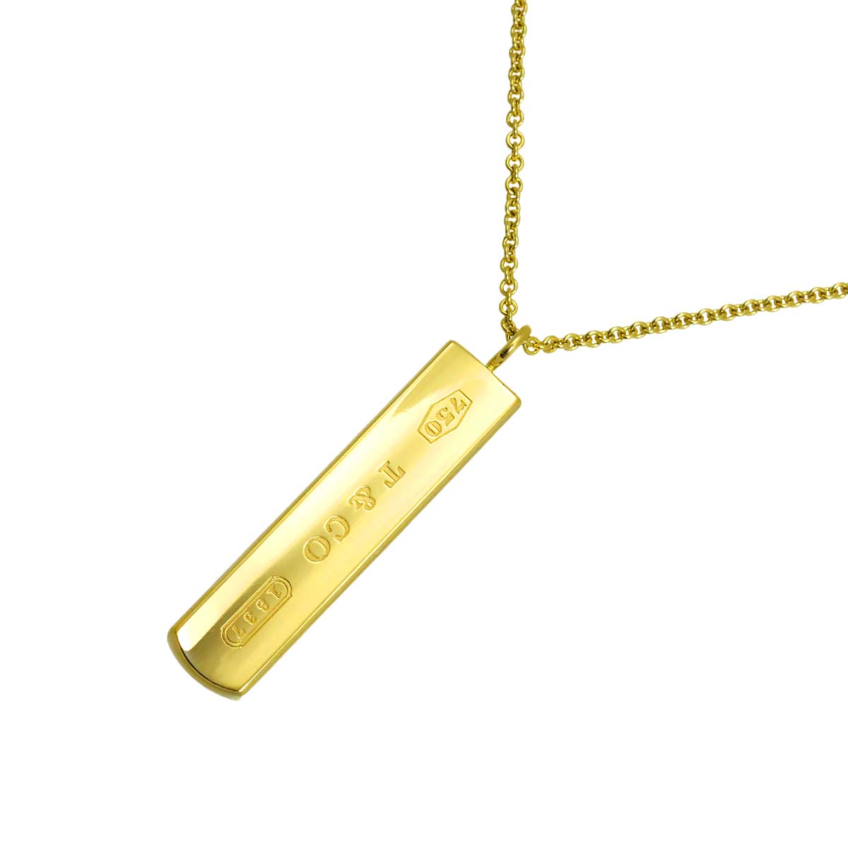 1837 bar Necklace 18K Yellow Gold 750