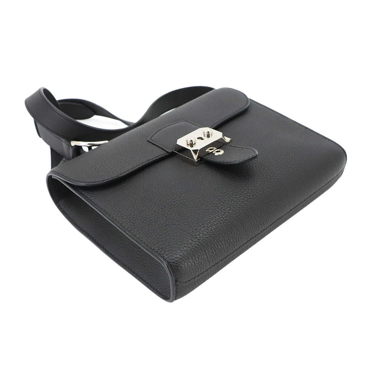 Sack A Depeche 21 Shoulder Bag Togo Black Purse