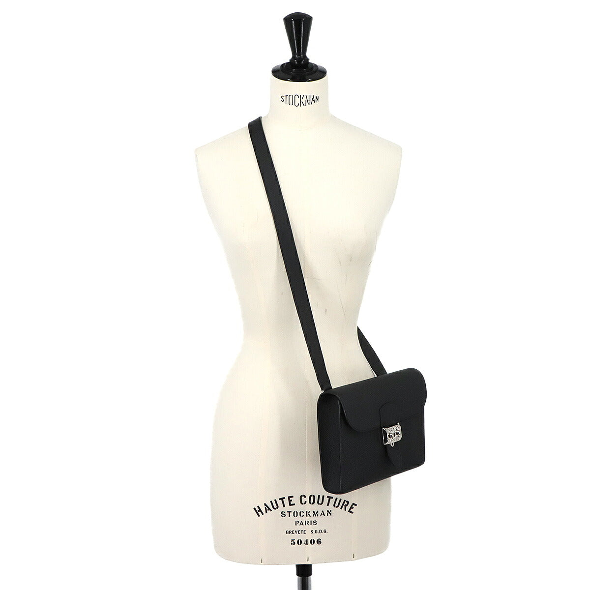 Sack A Depeche 21 Shoulder Bag Togo Black Purse