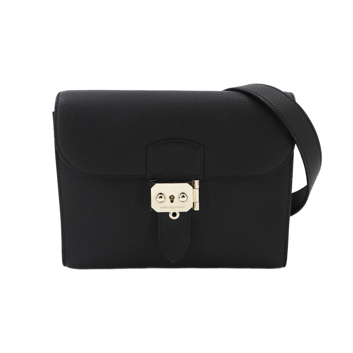 Sack A Depeche 21 Shoulder Bag Togo Black Purse