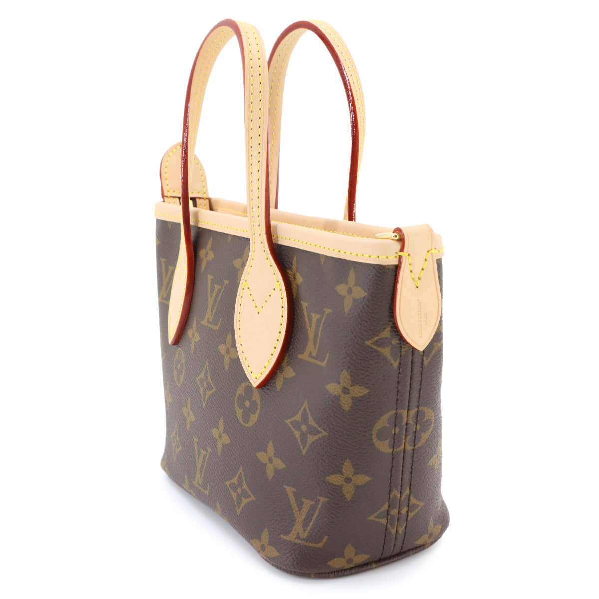 Monogram Neverfull BB Tote Shoulder Bag Brown M46705