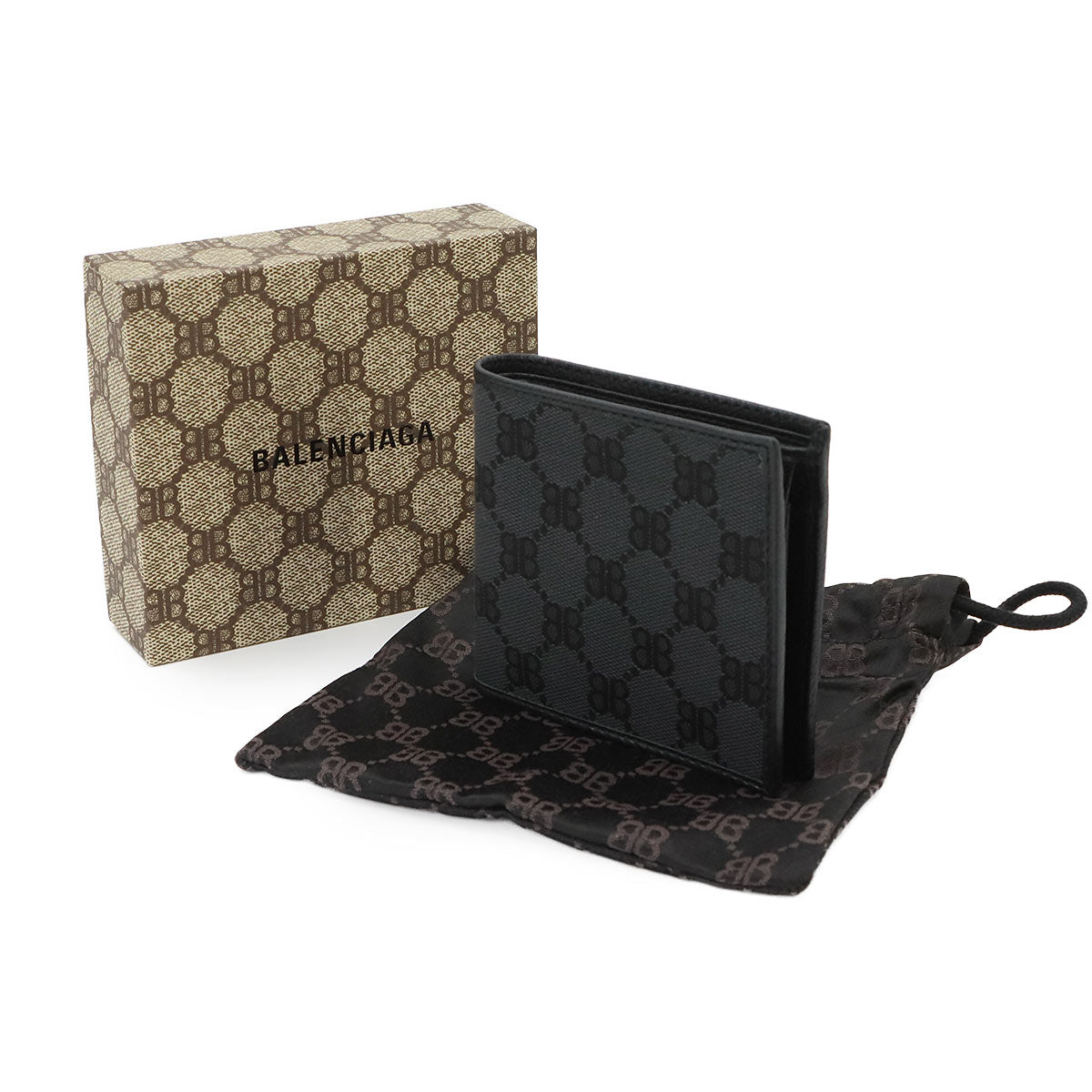 GUCCI The Hacker Project Compact Wallet Canvas 680430