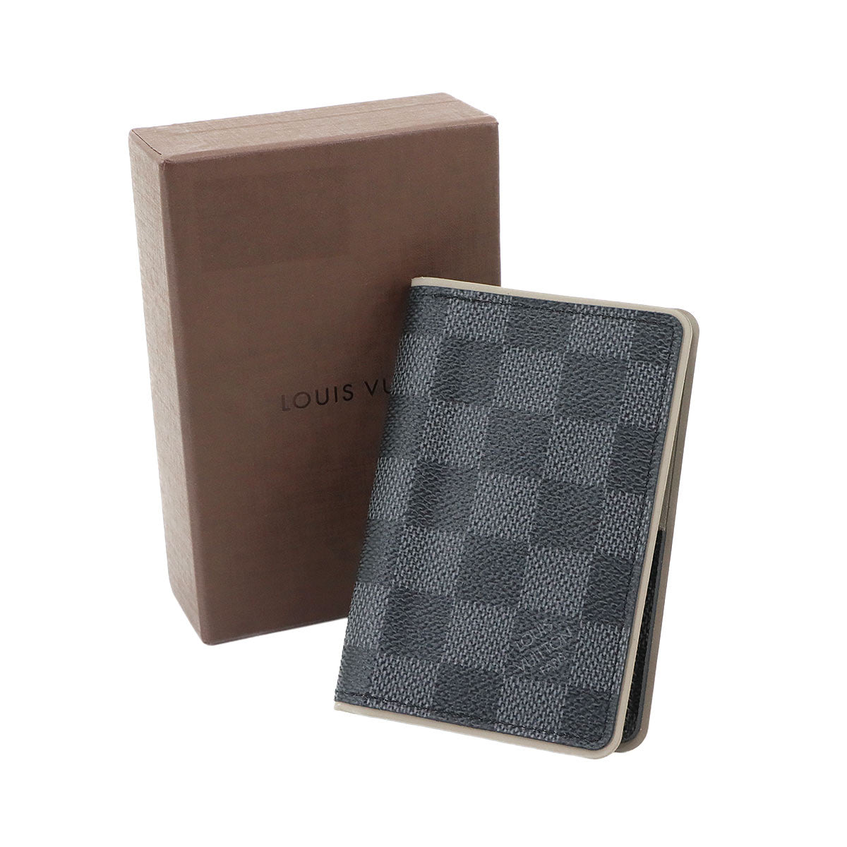 Damier Graphite Pocket Organizer Card Holder N63256