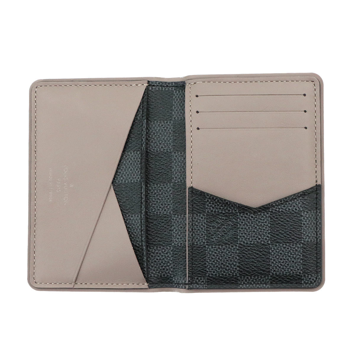 Damier Graphite Pocket Organizer Card Holder N63256