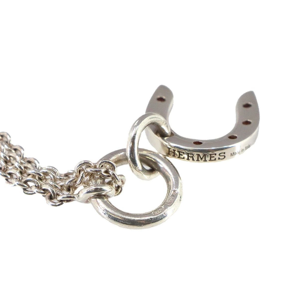 Horseshoe Necklace Silver SV 925 Accessory