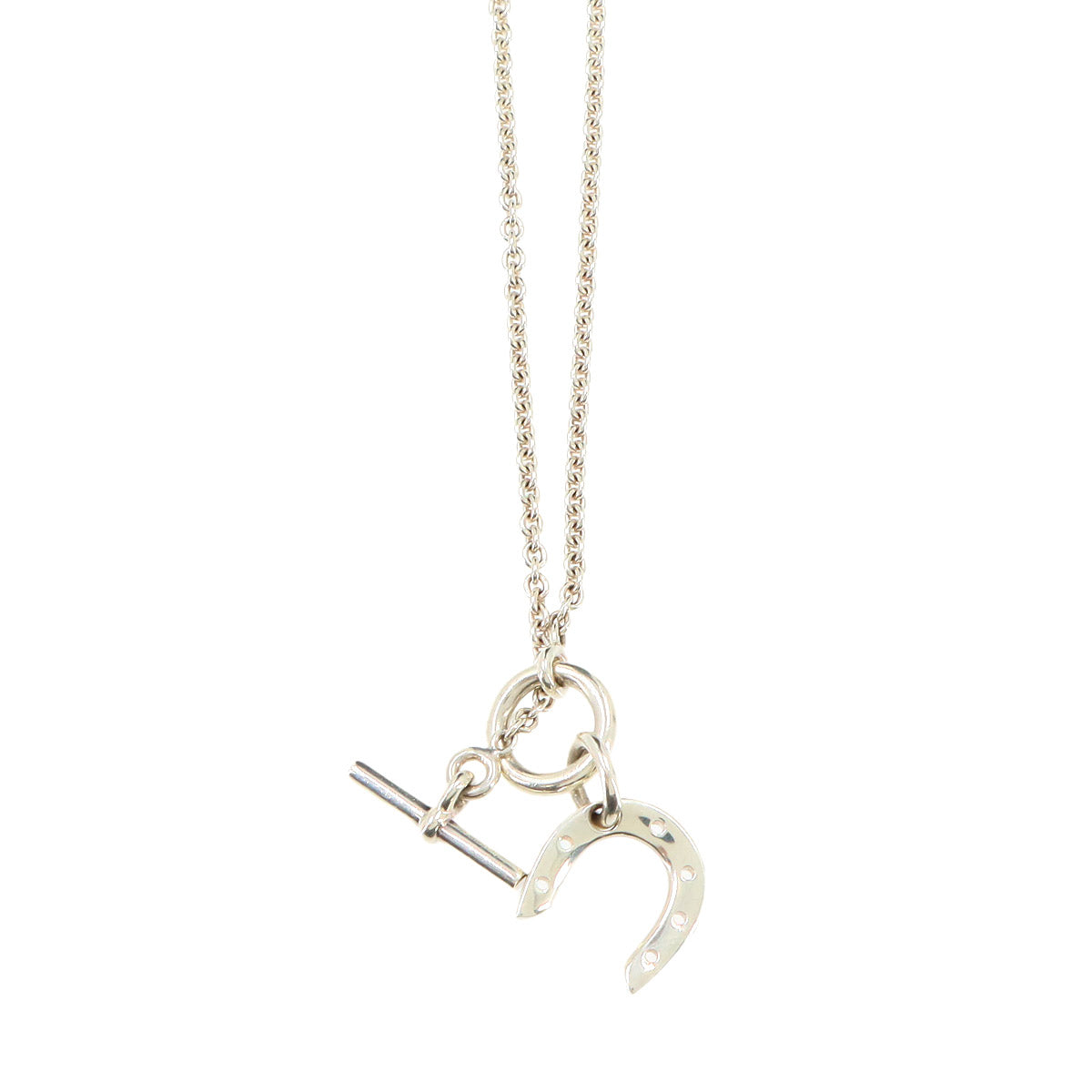 Horseshoe Necklace Silver SV 925 Accessory