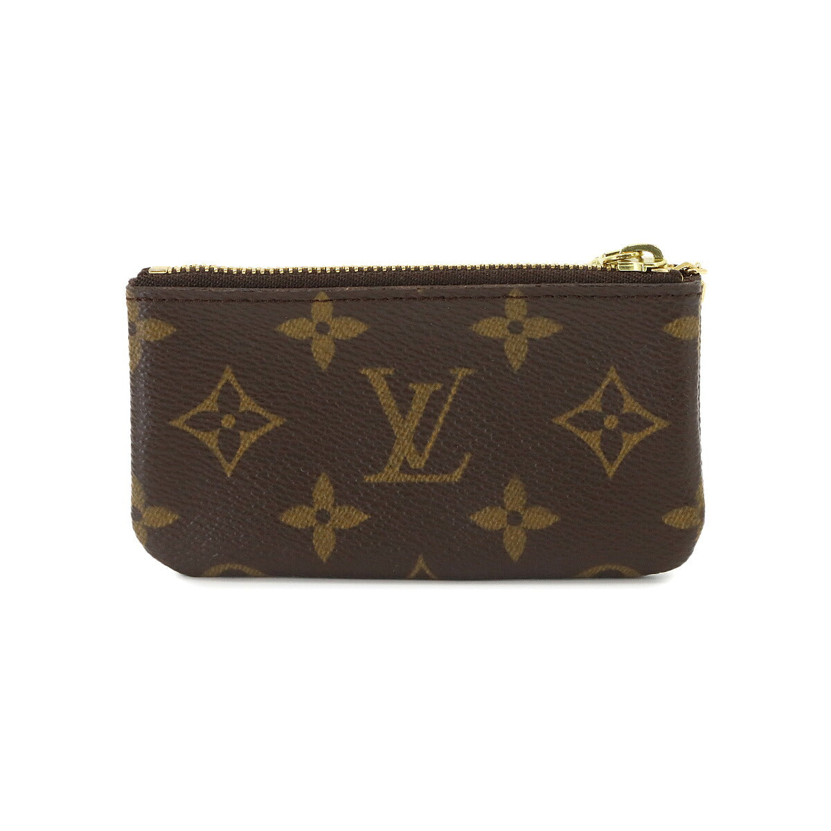 Monogram Pochette Cles Coin Case Purse Brown M62650
