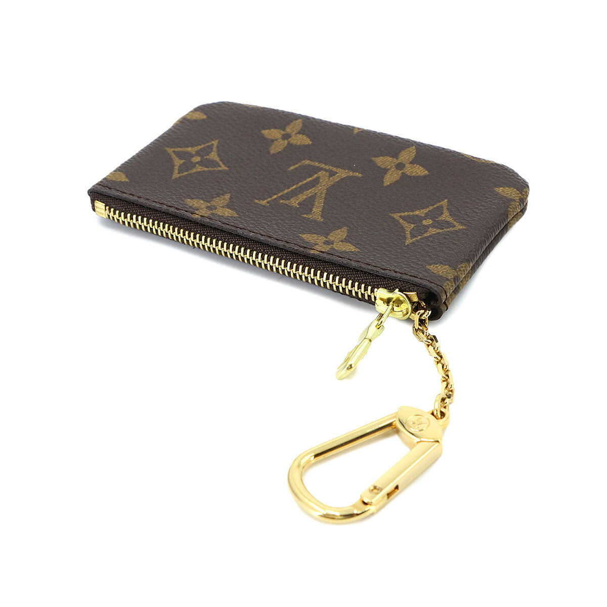 Monogram Pochette Cles Coin Case Purse Brown M62650