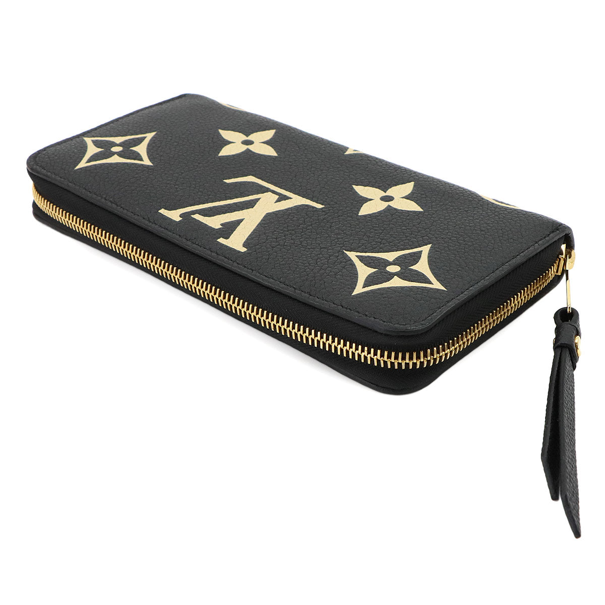 Bicolor Monogram Empreinte Zippy Wallet Leather M80481