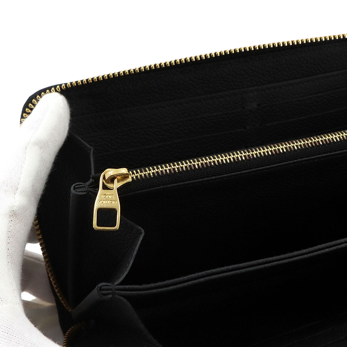 Bicolor Monogram Empreinte Zippy Wallet Leather M80481