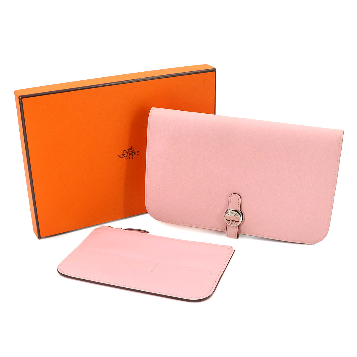 Dogon GM Long Wallet Swift Rose Sakura Duo Purse