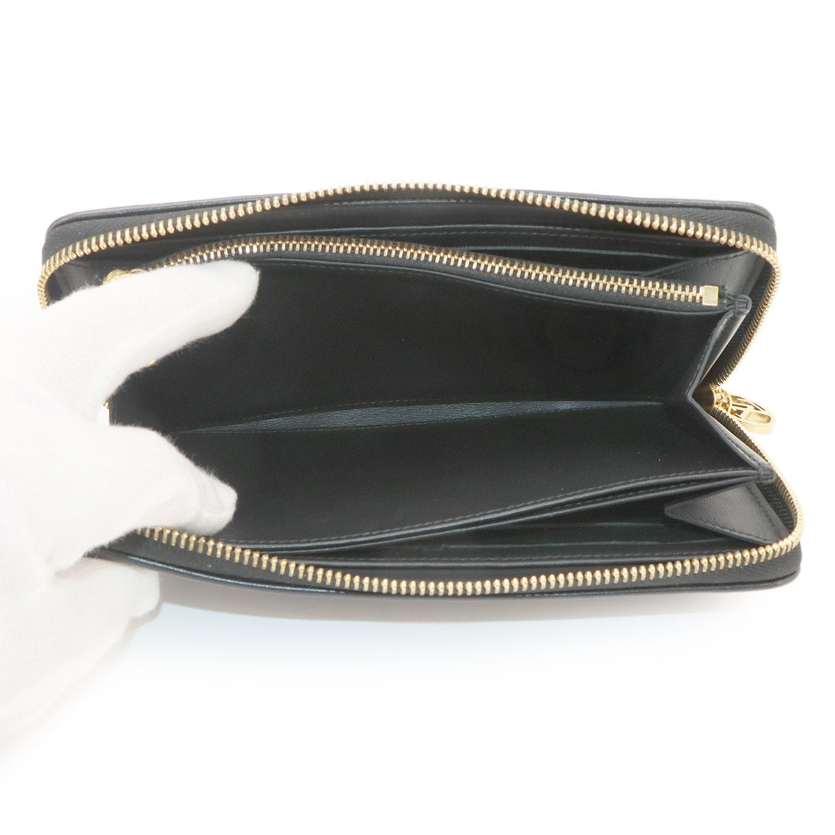 Monogram Coussin Zippy Wallet Leather Noir M81510 Purse