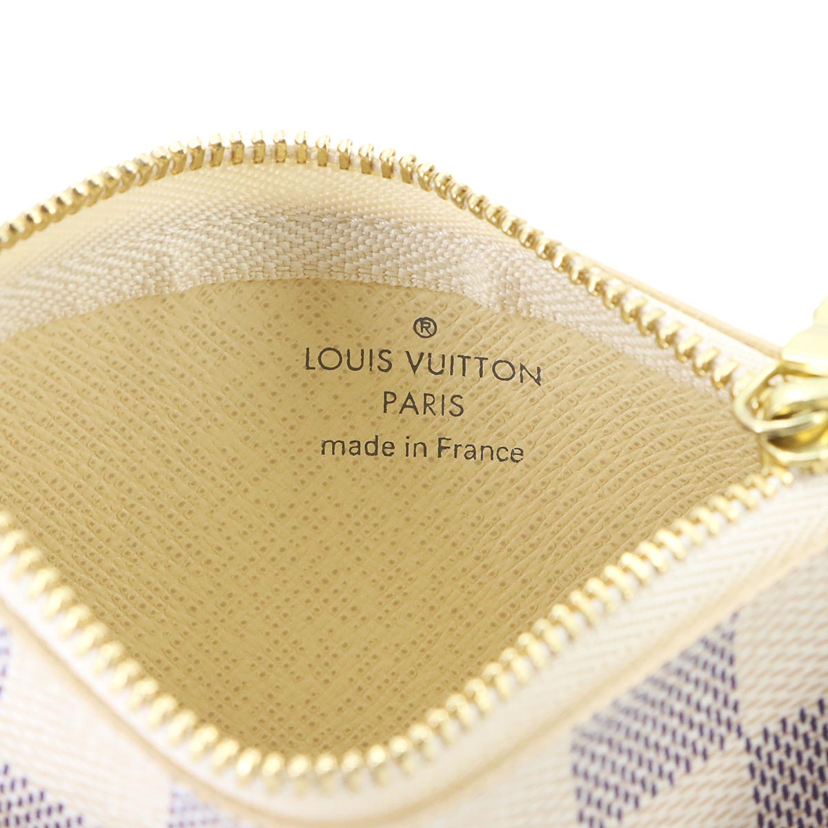 Damier Azur Pochette Cles Coin Case Key Case N62659 Purse