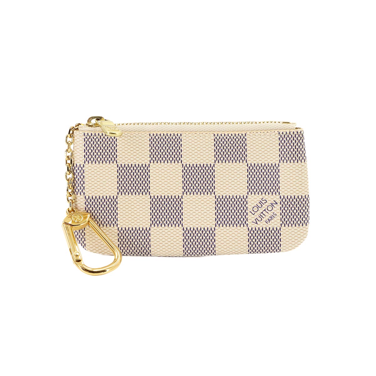 Damier Azur Pochette Cles Coin Case Key Case N62659 Purse