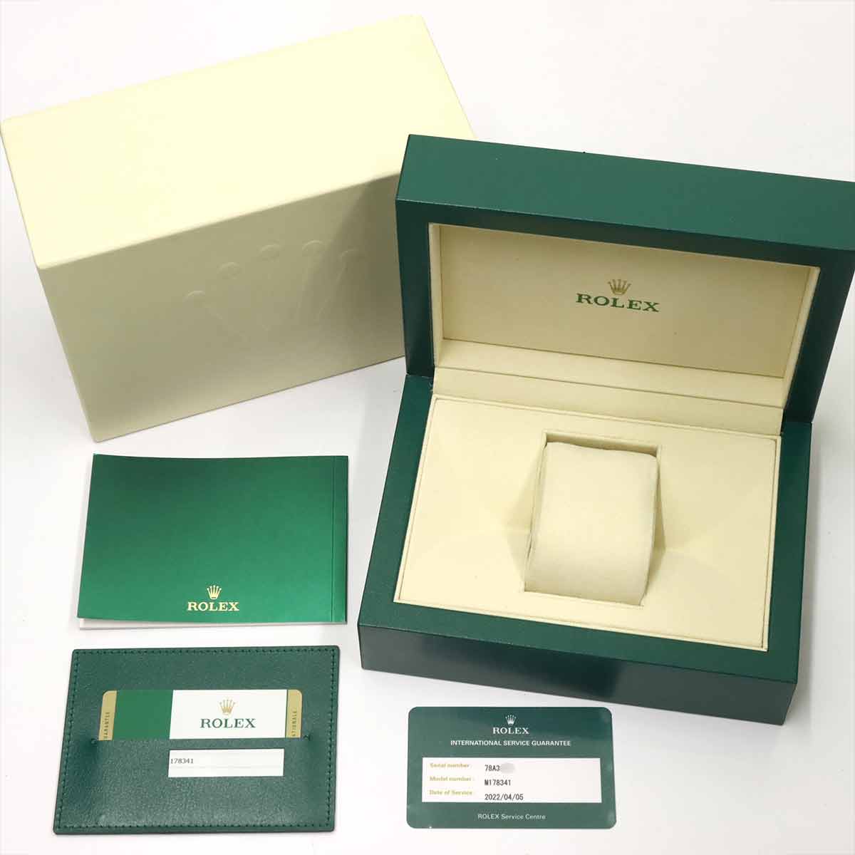 Datejust 178341 750 PG Diamond flower Dial Ladies Watch