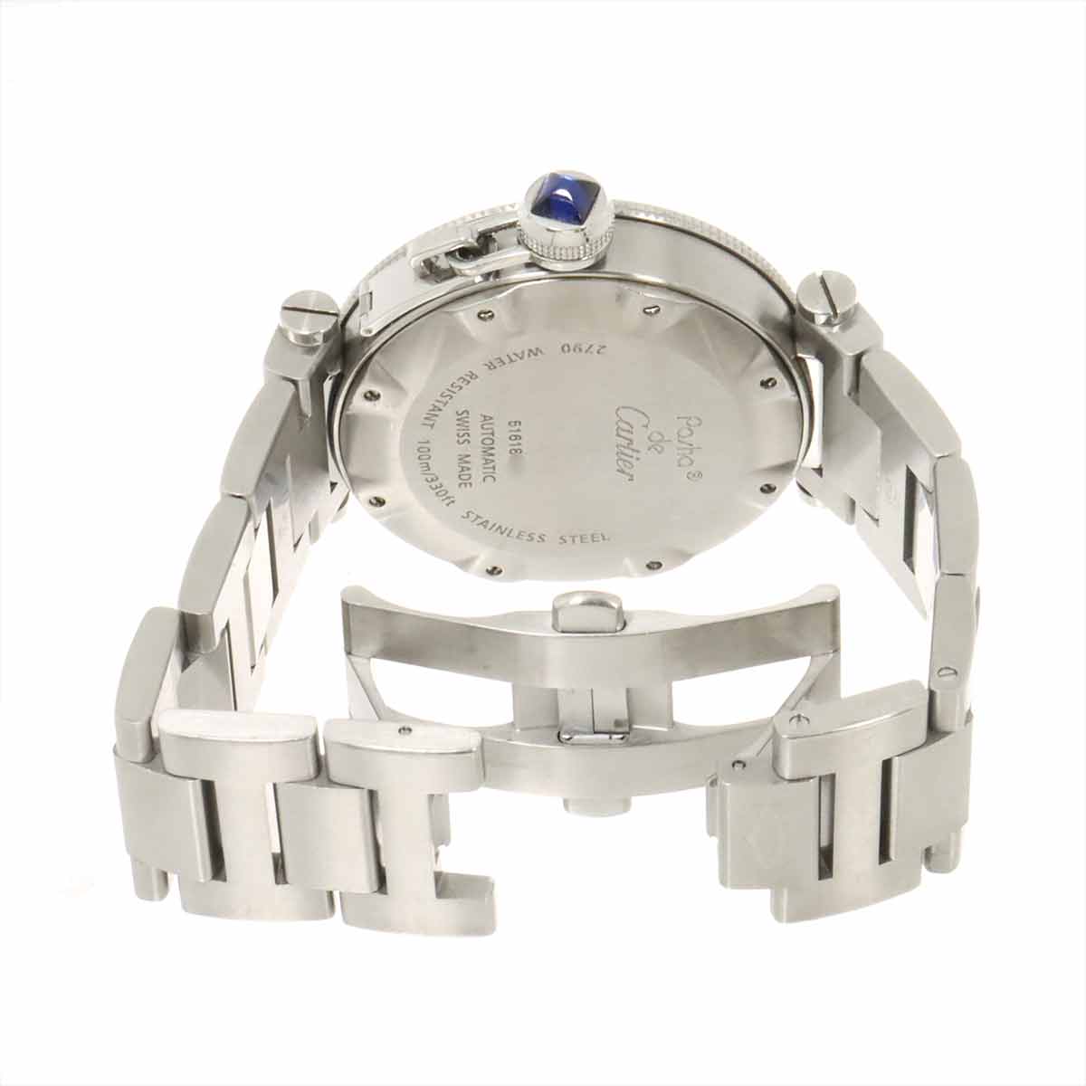 Pasha Seatimer W31080M7 Automatic Date Silver Dial Mens Watch