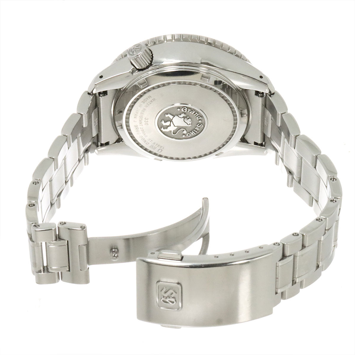 Spring drive SBGE295 Date GMT Green Dial Mens Watch
