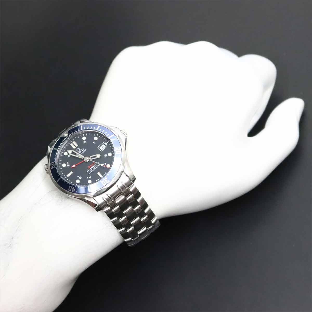 Seamaster 300 GMT Professional Co-Axial 2535 80 Navy Dial Mens