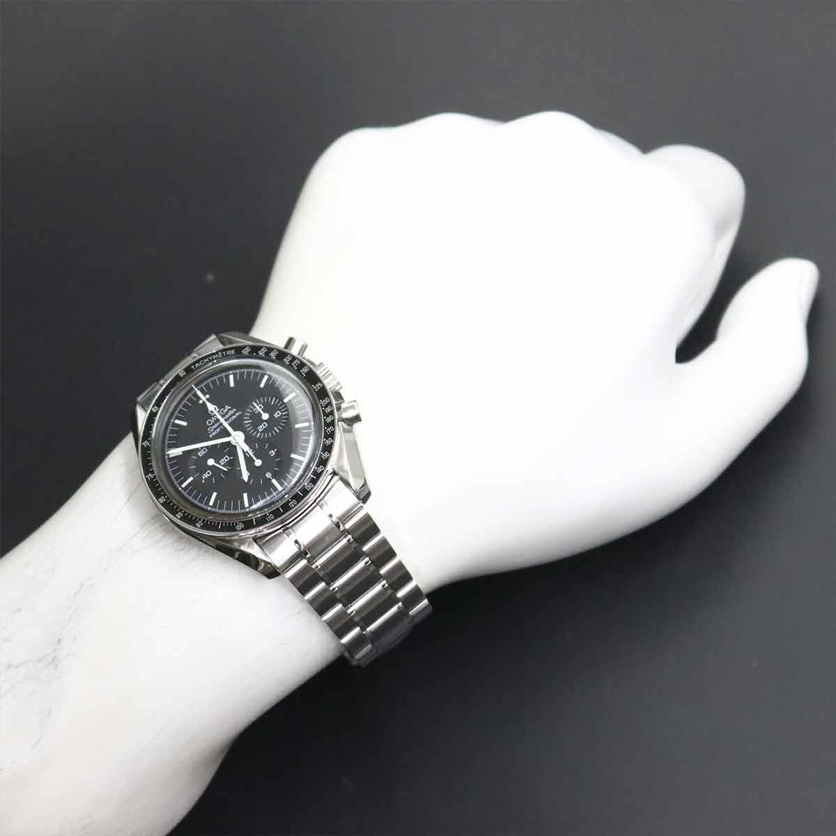 Speedmaster Professional Moon Watch 3570 50 Black Dial Mens