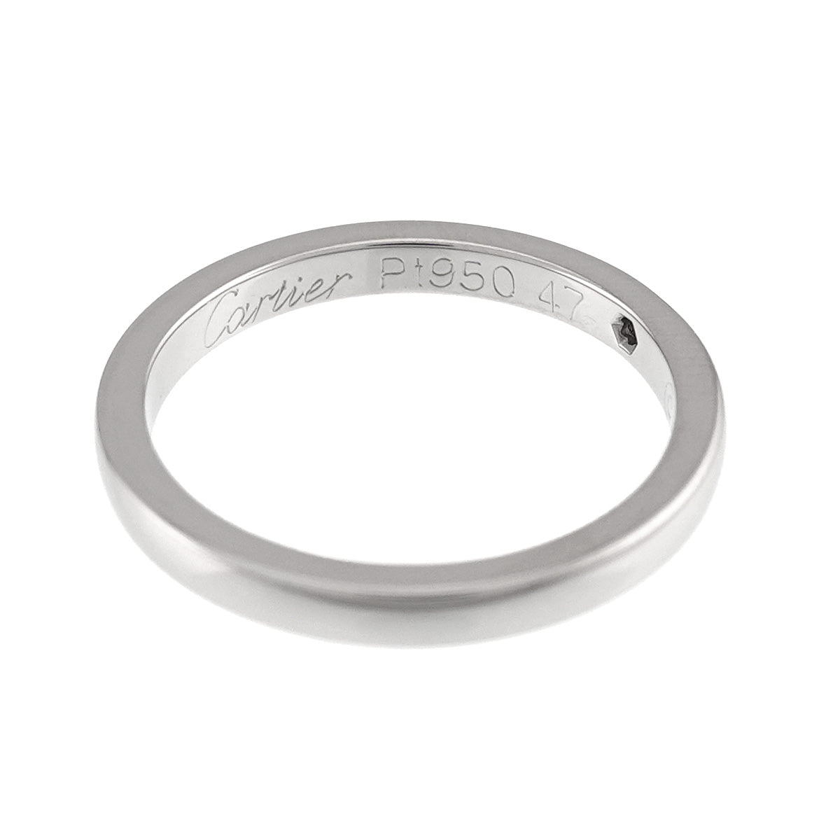 Ring Diamond 1P Pt Platinum size47 4(US)