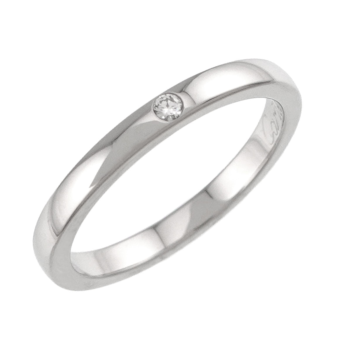 Ring Diamond 1P Pt Platinum size47 4(US)