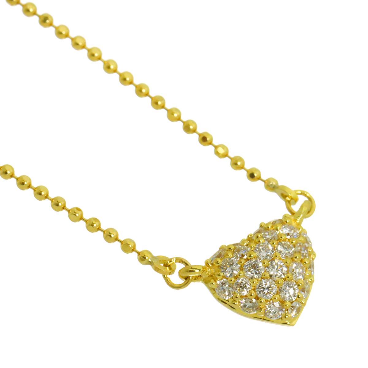 PERLITA Diamond 0.20ct Necklace 18K YG 750