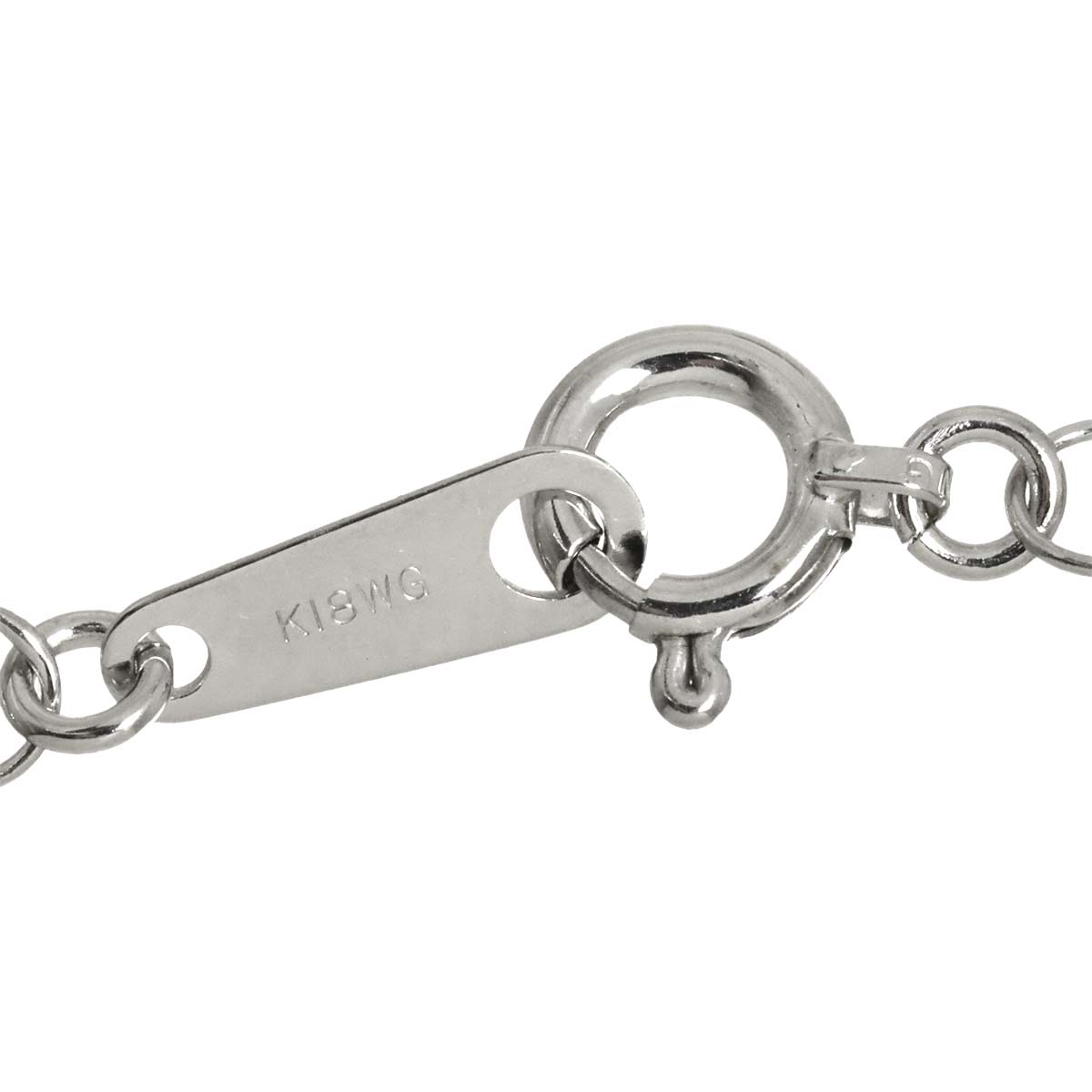 Diamond 0.50ct Necklace White Gold 750
