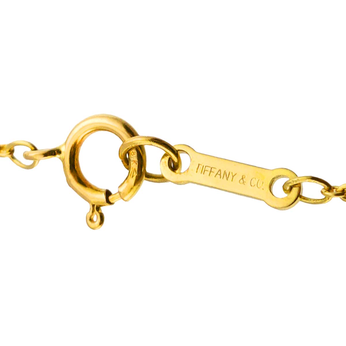 Teardrop Necklace 18K Yellow Gold 750