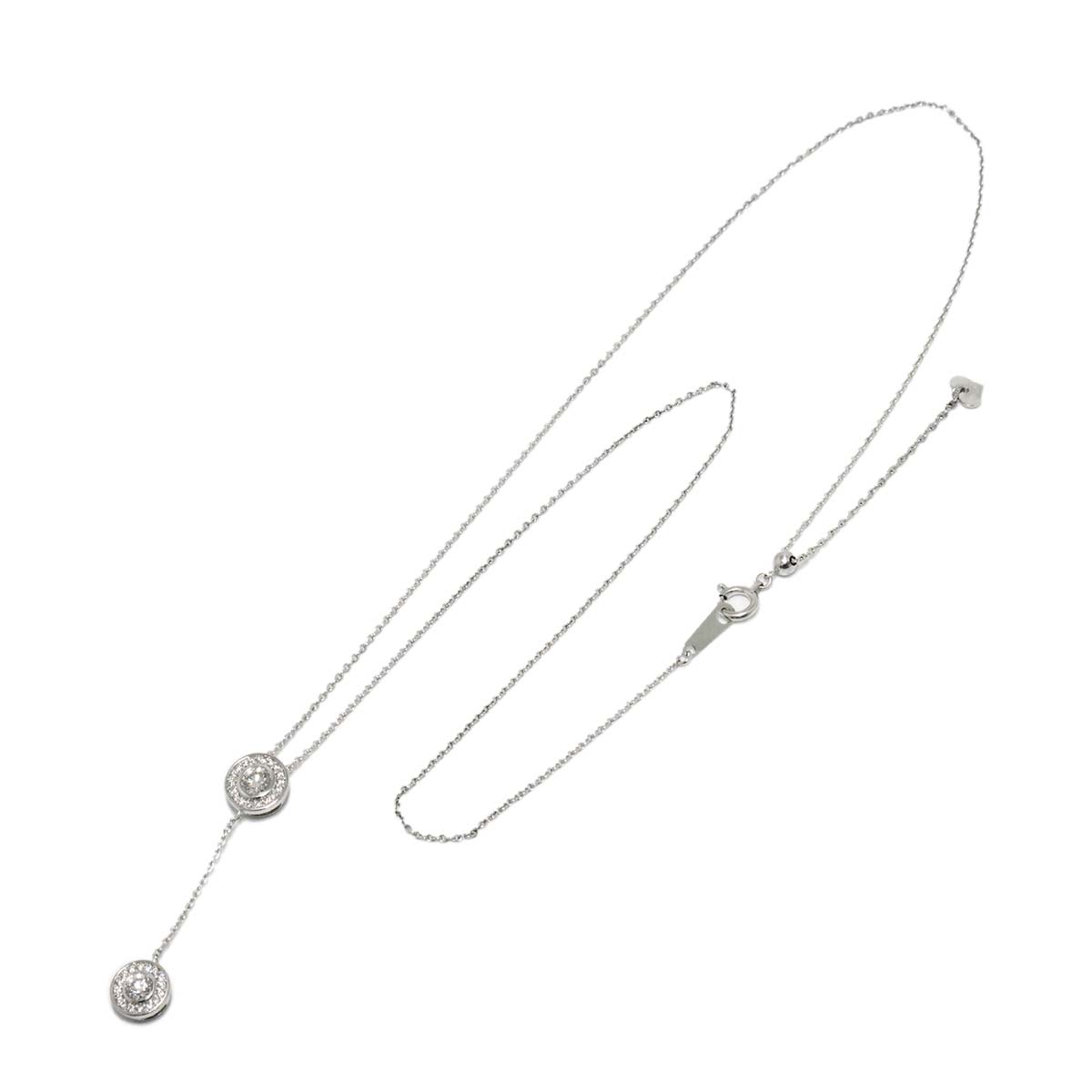 Diamond 0.18/0.139ct Necklace Pt