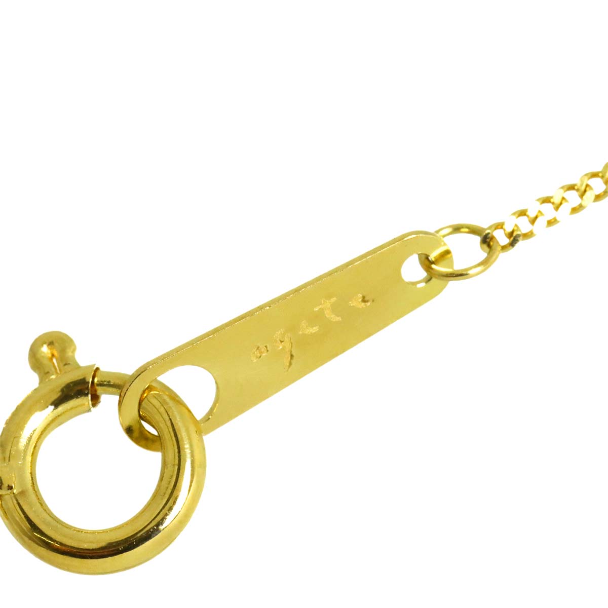Diamond 0.131ct Necklace 18K YG Yellow Gold 750
