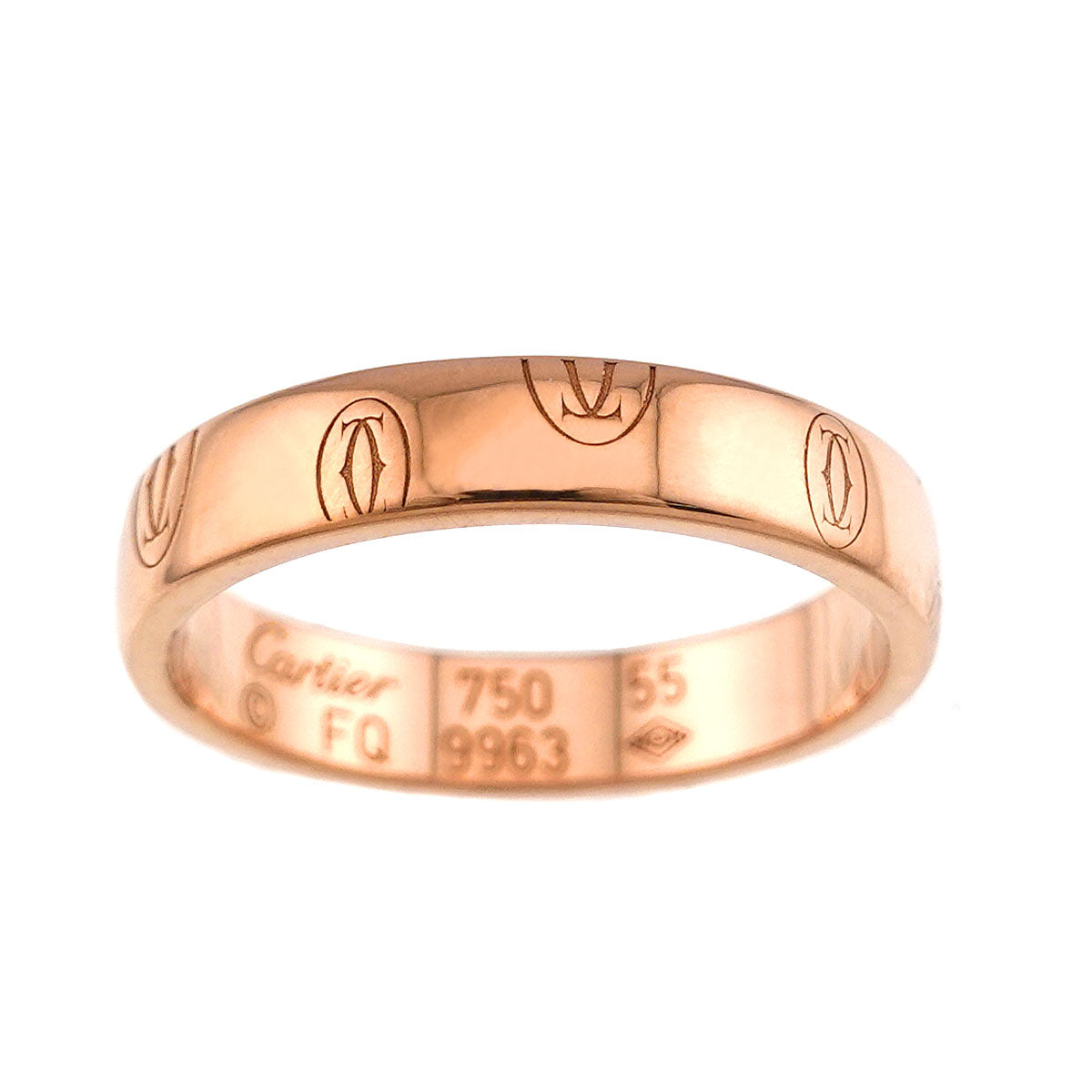 Happy birthday SM Ring 18K PG 750 size55 7.25(US)