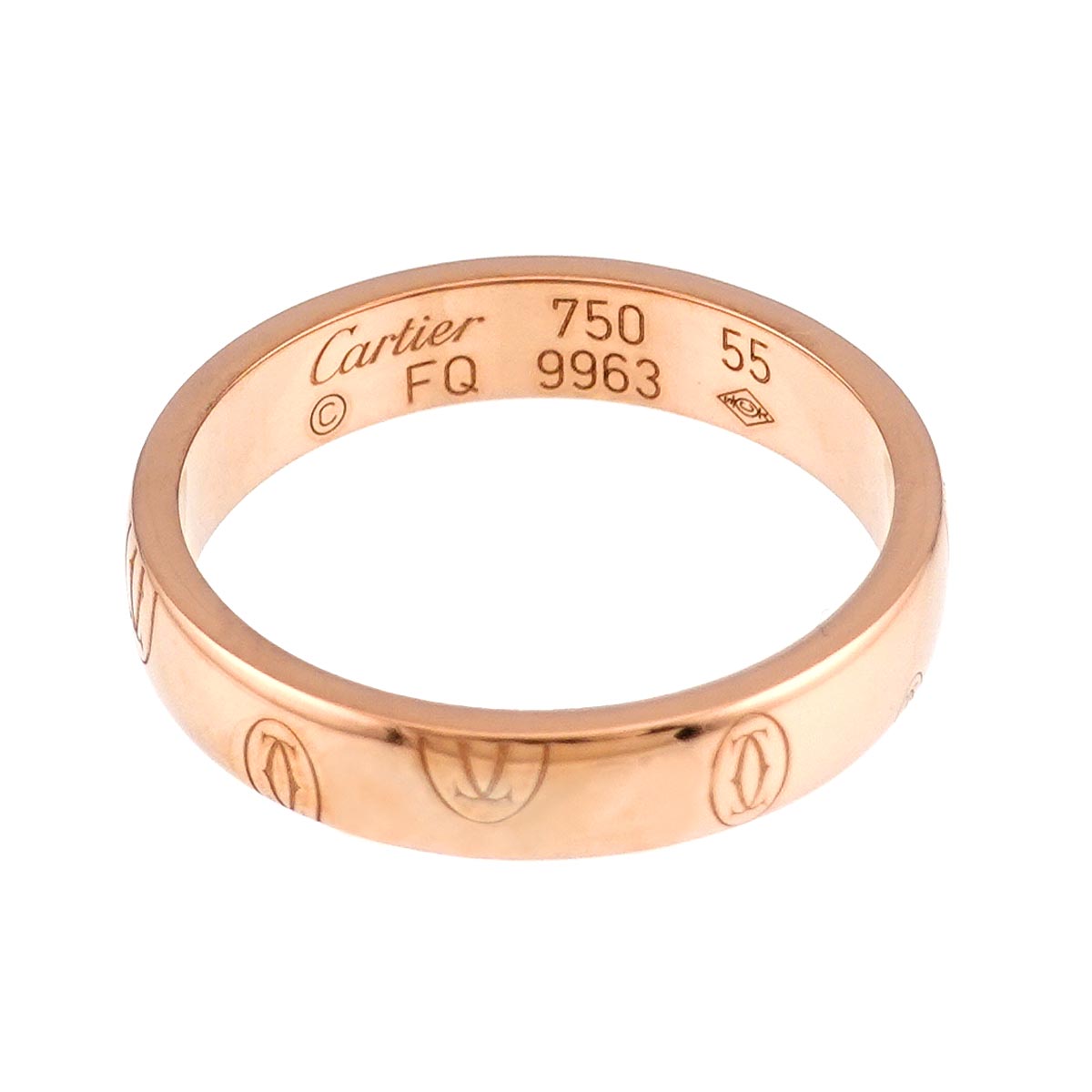 Happy birthday SM Ring 18K PG 750 size55 7.25(US)