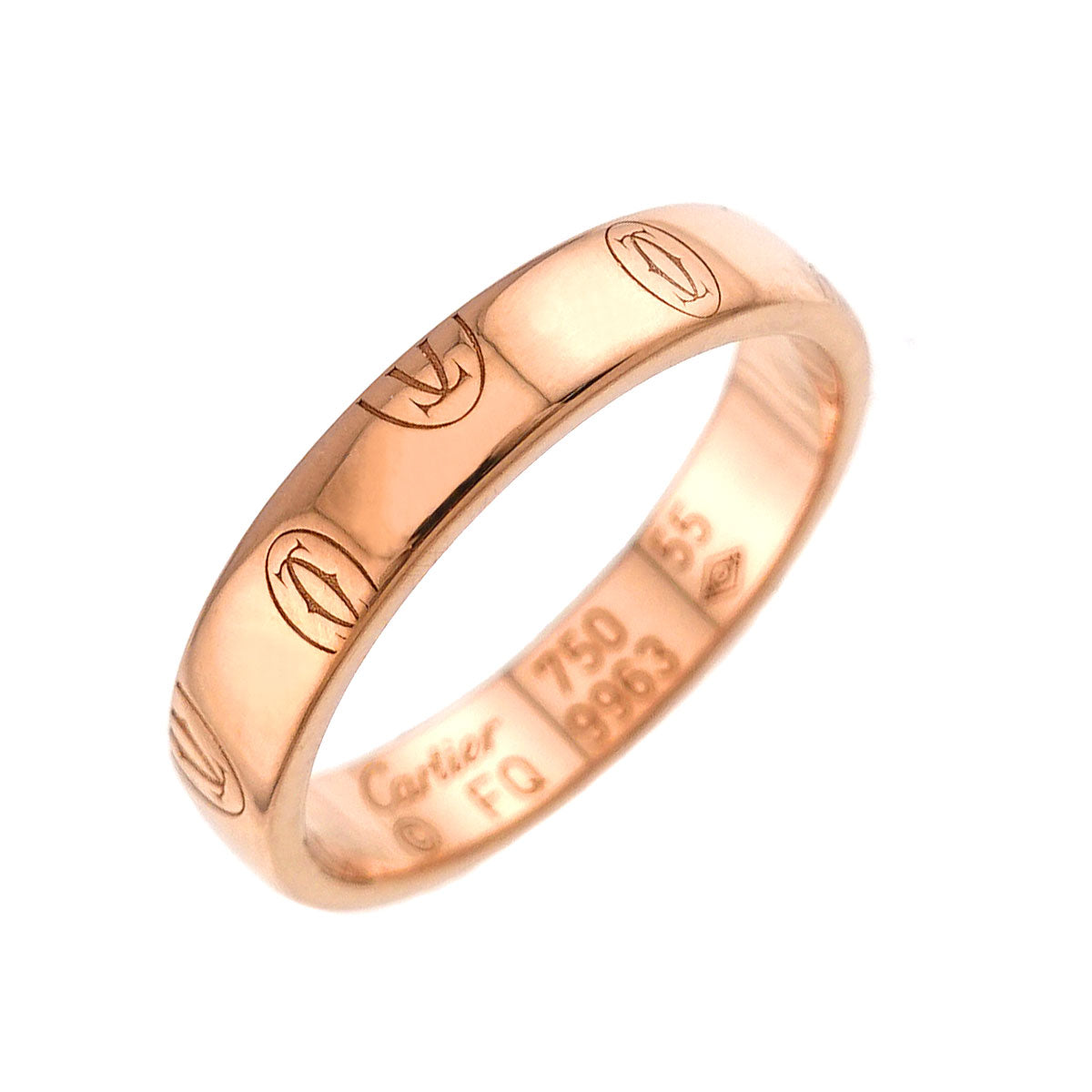Happy birthday SM Ring 18K PG 750 size55 7.25(US)