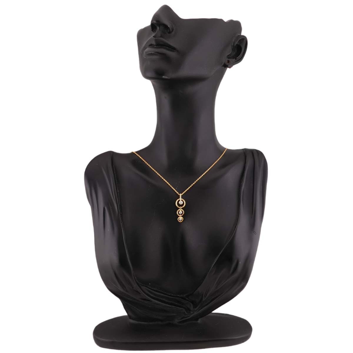 Diamond Necklace 18K Yellow Gold 750